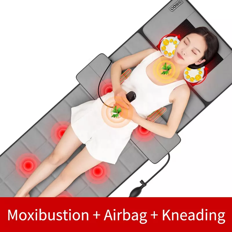 Guoheng DH-C002 car seat massage lumbar cushion sports thai air compression heat therapy massage mattress