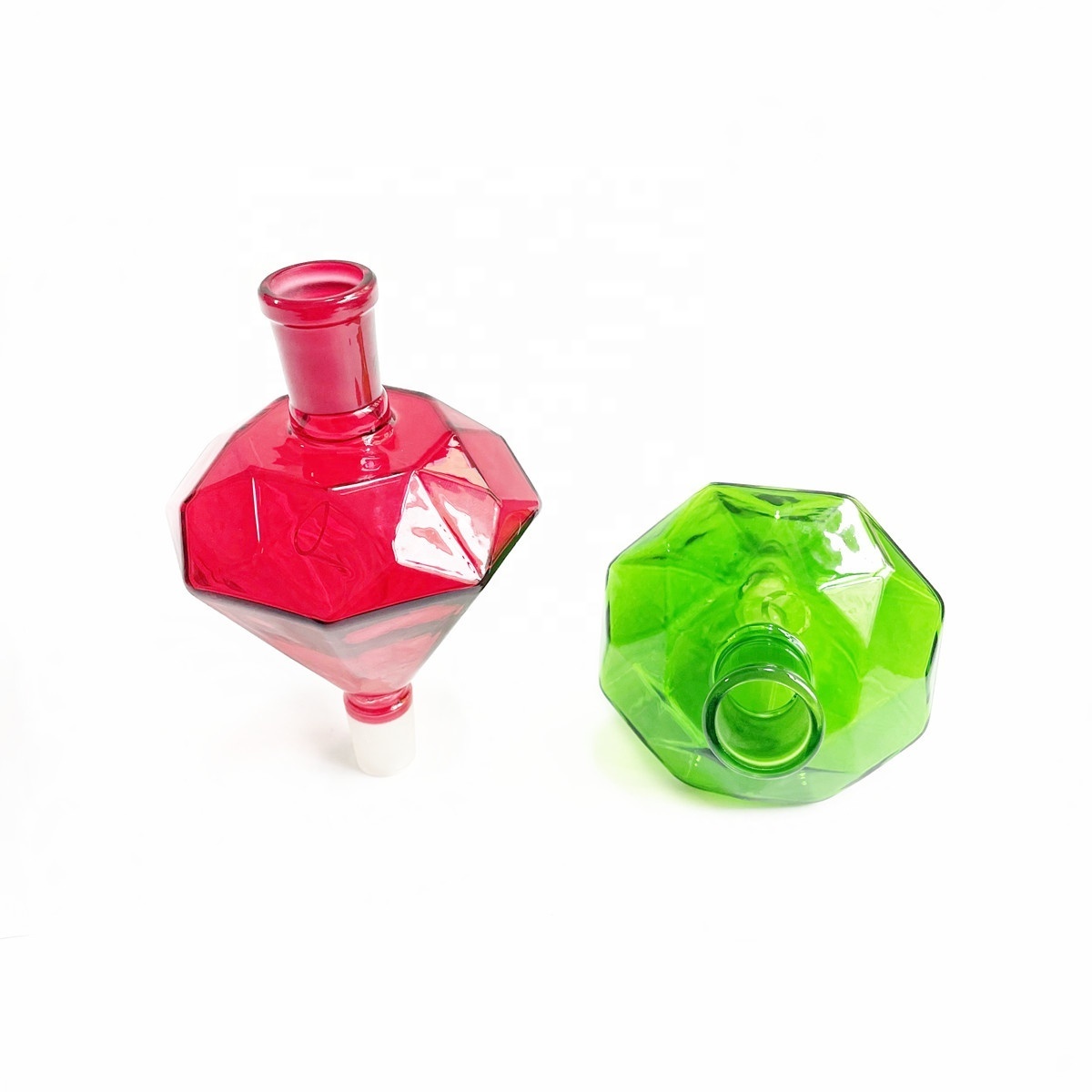 Colorful Shisha  Molasse Catcher Head Hookah Glass Oil Collector Narguile Water Pipe Pre-cooler Accessories