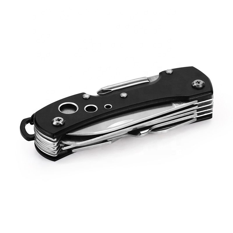 1 MOQ Top  Folding Knife In Handle Design Swizz Knife Survival Tool With Carabiner