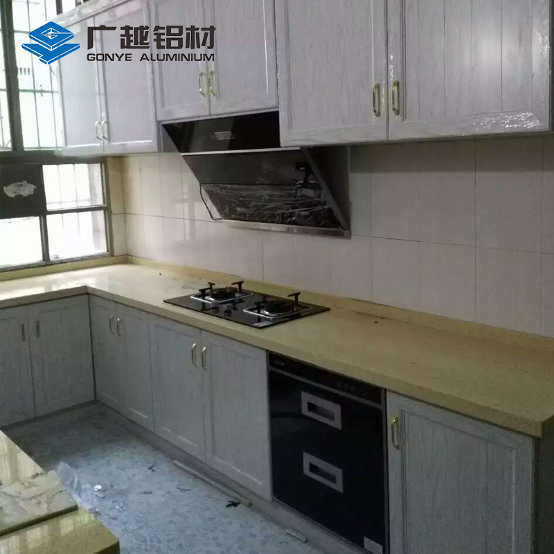 Furniture manufacturer of aluminum profile kitchen cabinet