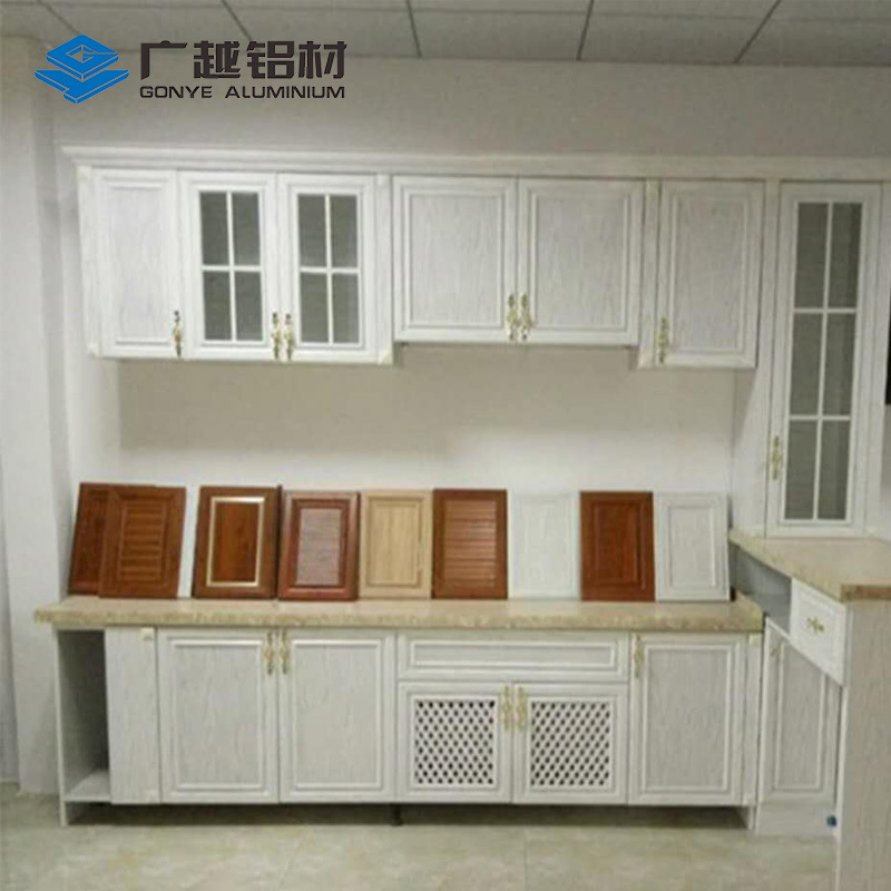 Furniture manufacturer of aluminum profile kitchen cabinet