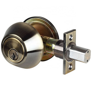 Lever cylinder deadbolt door lock with key made in China