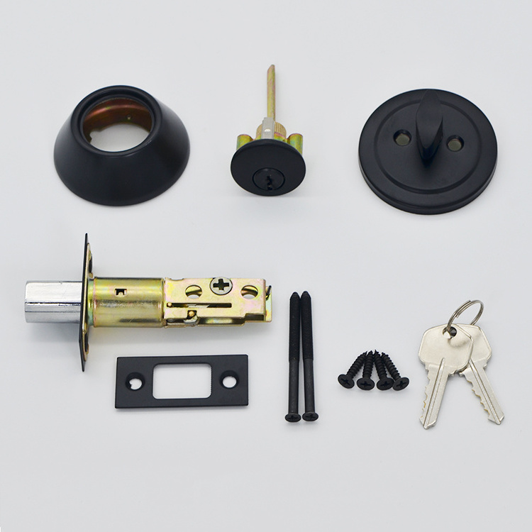 Door Lock Factory REO Contractor Deadbolt KW1 Keyway Single Cylinder Deadbolt Lock