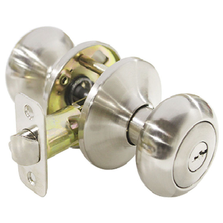 Hot selling double sided washroom bathroom cylinder key Entry lock door Knob Door Lock