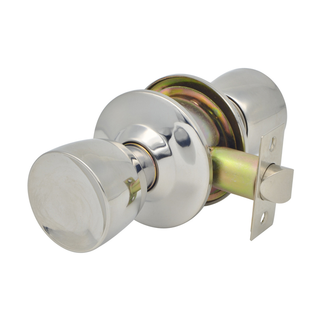 HOWKEE Top security Residential Entrance Privacy Bathroom Bedroom Interior Safe Tubular Cylindrical knob Door Lock