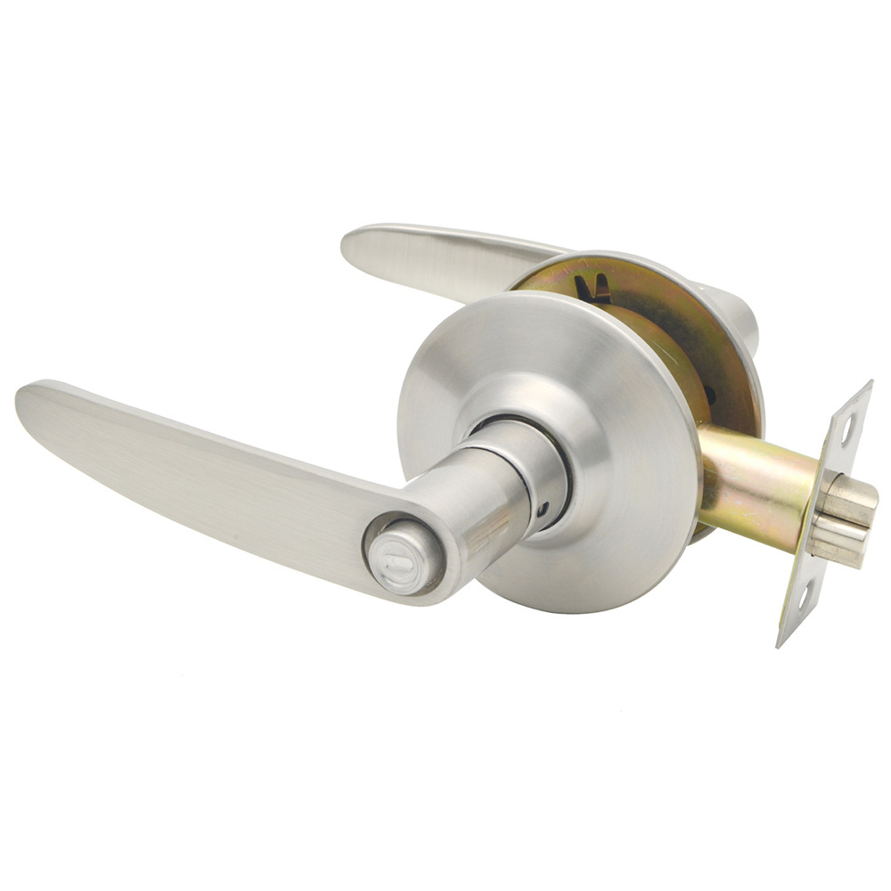 Stainless Steel Entry Privacy Passage Hotel door lever lock Tubular Leverset handle set