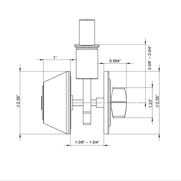 Heavy duty zinc alloy ghl single double cylinder deadbolt lock satin brushed nickel deadbolt door lockset