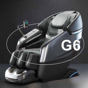 high end massage chair xl 4d robotic extra large SL track china best foot massage chair with speaker full body massager