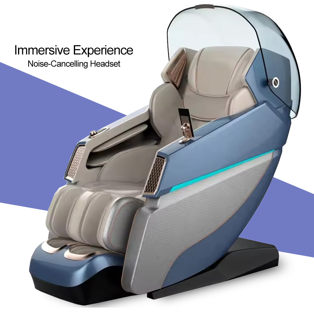 2024 artificial intelligence space capsule 3d massage chair with touch screen massage chair full body deep sleep