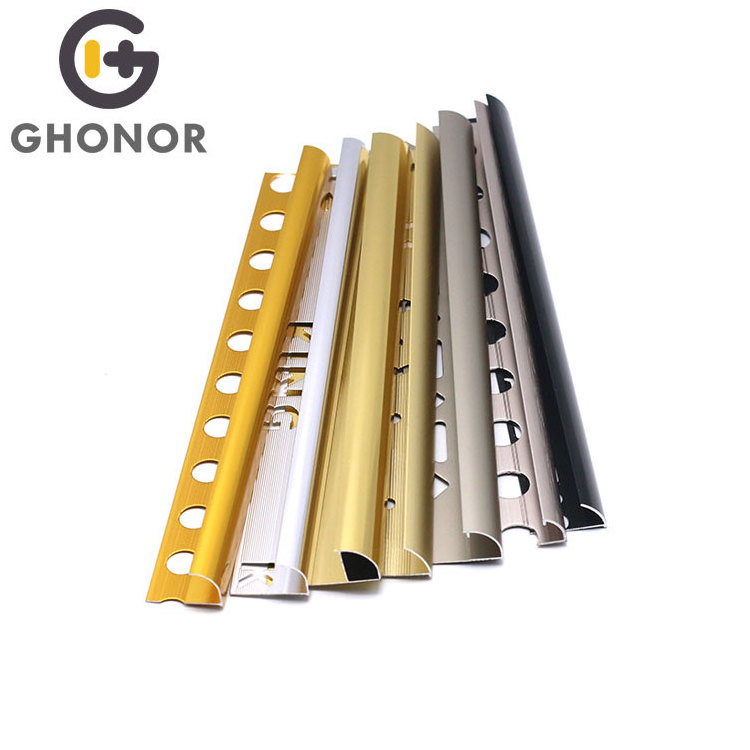 Extruded Aluminium Tile Trim Interior Decor Wall Ceramic Tiles Outside Corner Edge