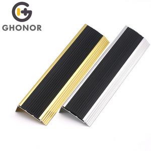 Aluminium Angle Corner Edge Marble Ceramic Stairs Nosing Step Edging Tile Trim Stair Nosing For Stair Step Edge Protection