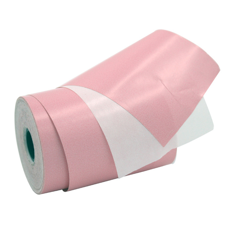 OEM semi-glossy face paper custom printing thermal transfer adhesive label