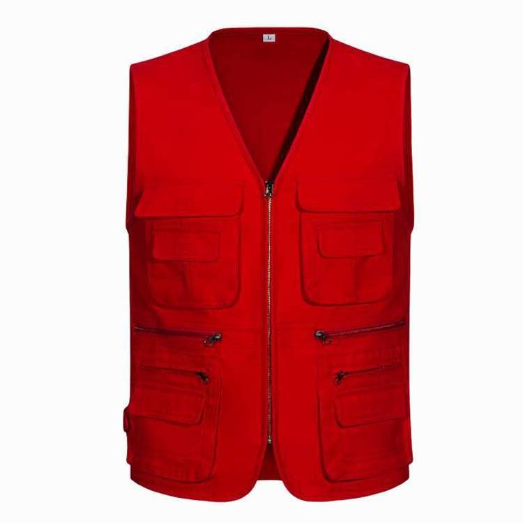 Wholesale Multi Pockets Fishing Women'S Work Vests With Logo Construction Vest For Men Garments Workers Vest