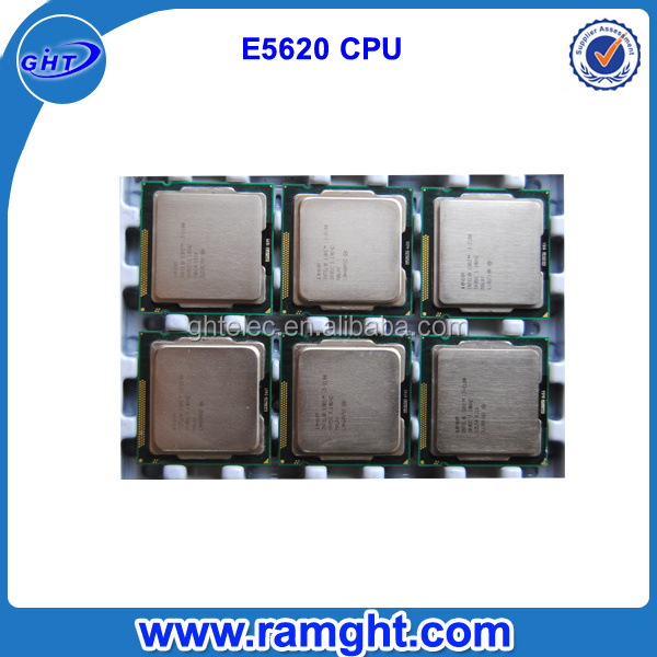 brand and model number cpu E5620 LGA1366 Socket support ddr3 ram second hand cpu