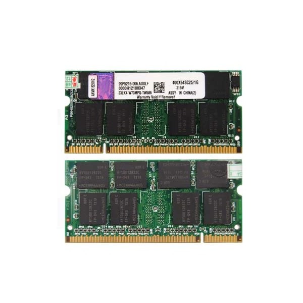 Computer hardware software ETT chips ddr 1gb ram memory for laptop