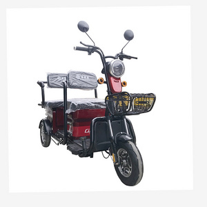 48V Tricycle Electric Bike for Passengers Electric Tricycle 3 Wheel 3 Seat