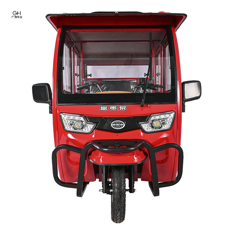 3 Wheel Electric High Load Tricycle 6 Passengers Electric Tricycle Adults Tuktuk