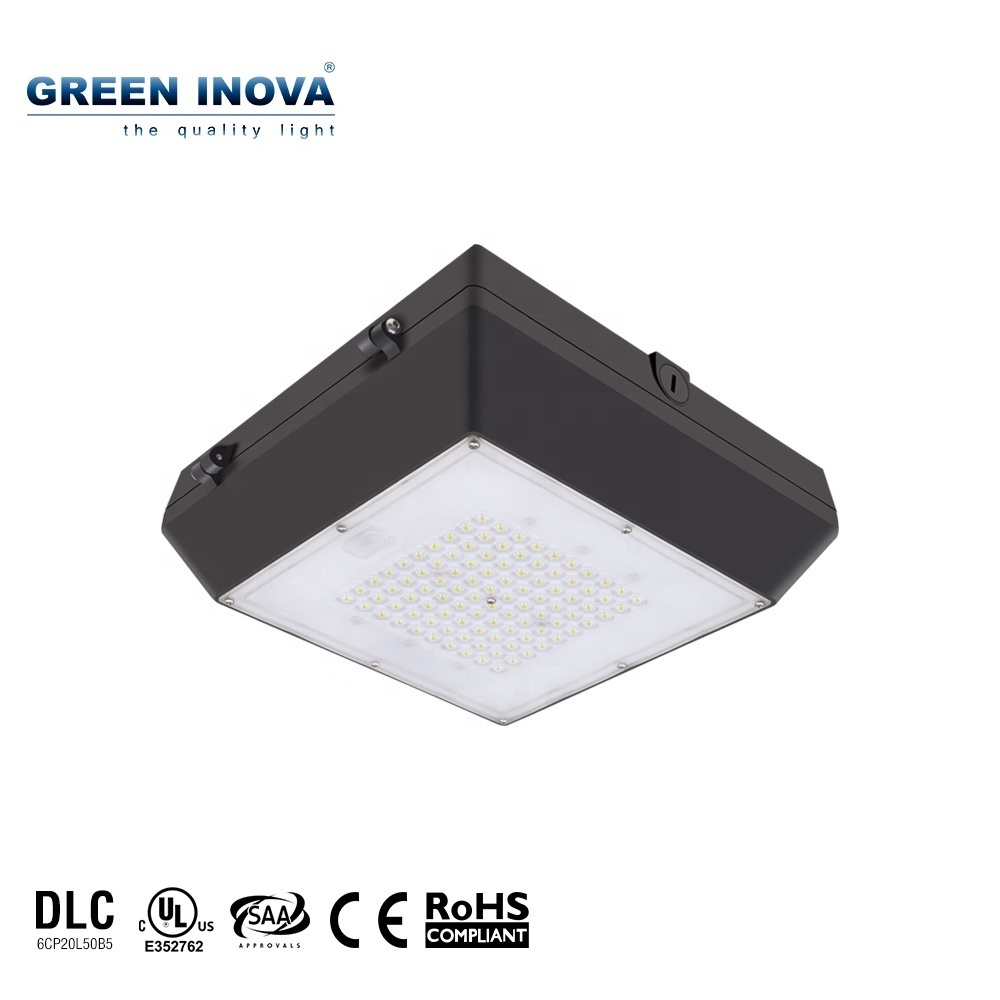 High quality led canopy light housing lighting for gas station parking garage