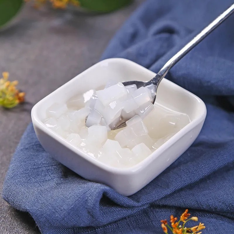 Nata de coco for beverage and fruit juice Raw nata de coco high quality for juice topping good price coconut jelly