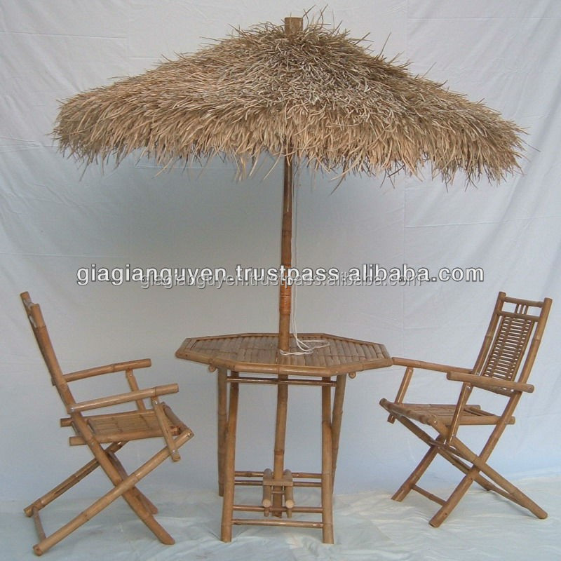 BAMBOO TIKI BAR, TIKI HUTS, GAZEBO_ CHEAPEST PRICE FROM VIET NAM BAMBOO TABLE