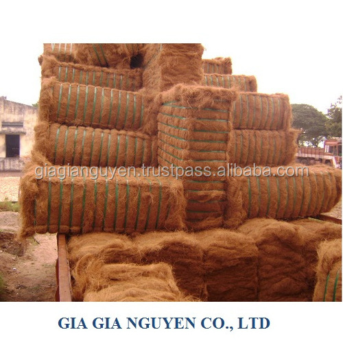 Coir waste fiber/ Fiber bales/ Coconut coir cut fiber