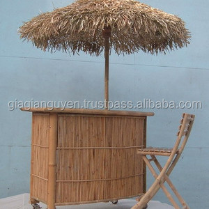 CHEAP BAMBOO TIKI BAR, BAMBOO TIKI HUTS, THATCH UMBRELLA & bamboo gazebo