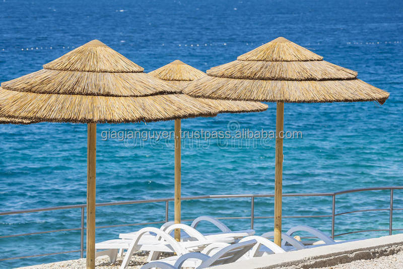 BEACH UMBRELLA, THATCH PATIO UMBRELLA, SEAGRASS UMBRELLA