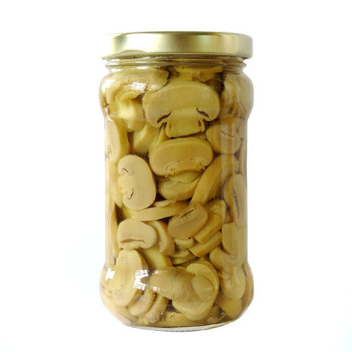 Canned Button Champignon Mushroom Whole shape, Sliced white button mushroom in brine from Fresh Button Mushroom