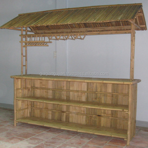 Cheap price of BAMBOO GAZEBO, BAMBOO TIKI BAR, BAMBOO TABLE-CHAIR SET from Vietnam