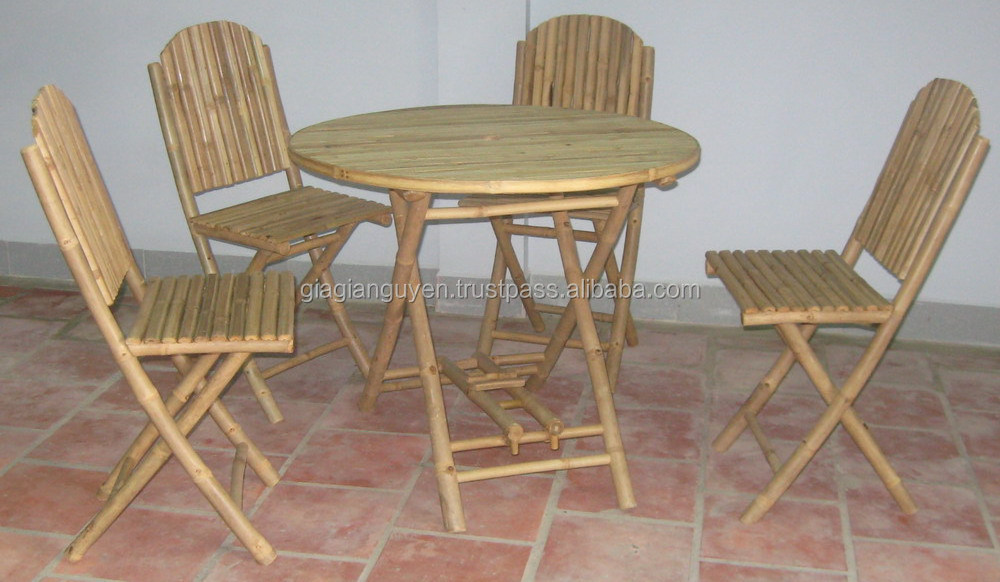 Cheap price of BAMBOO GAZEBO, BAMBOO TIKI BAR, BAMBOO TABLE-CHAIR SET from Vietnam