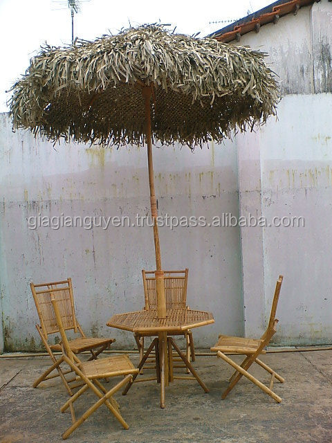 CHEAP BAMBOO TIKI BAR, BAMBOO TIKI HUTS, THATCH UMBRELLA & bamboo gazebo