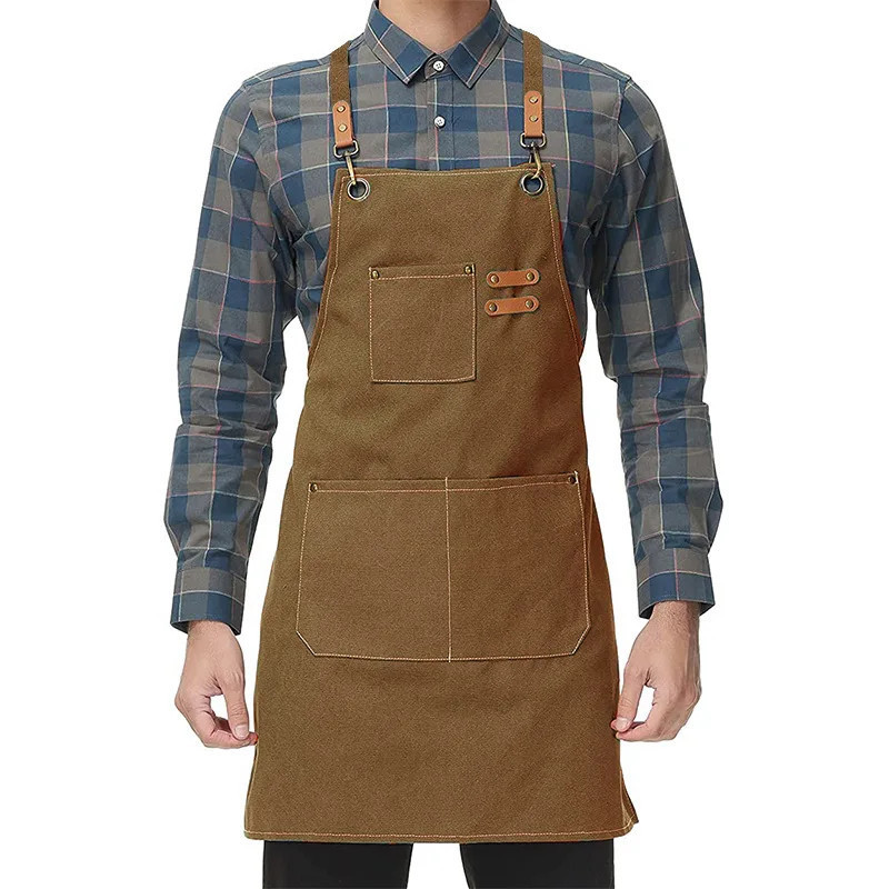 Durable Waiter Apron waiter waitress staff uniform catering hotel restaurant cafe bar shirt uniform