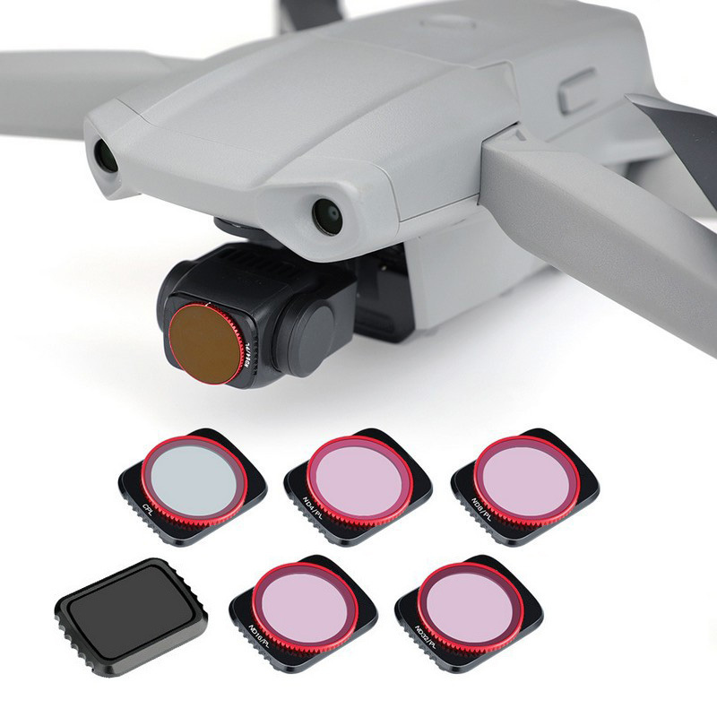 Drone Lens Filter kits UV CPL ND4PL ND8PL ND16PL ND32PL Filter Set For DJI Mavic Air 2