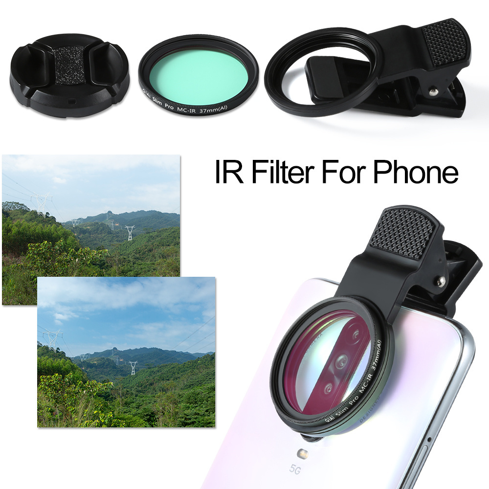 GiAi Mobile Smart Phone IR-UV cut Filter 37mm with multi-layer coating