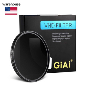 GiAi 77mm Variable ND Filter ND2-400 Variable ND digital camera lens filter