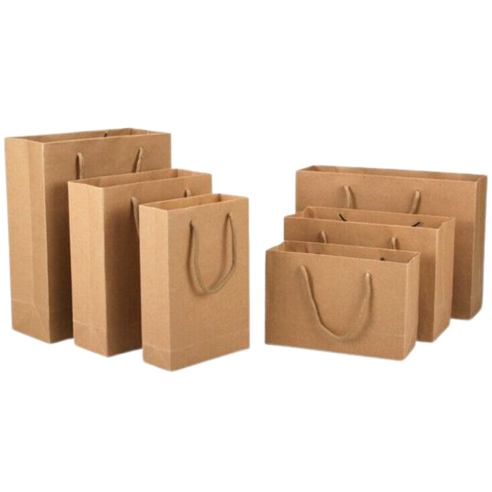 Best Price Custom Brown Kraft Paper Bag Shopping Paper Bag Recyclable Promotional Bag