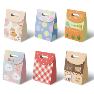 Handicraft Paper Gift Bag Paper Crafts Gift Paper Bag High Quality Wholesale From Our Printing Factory