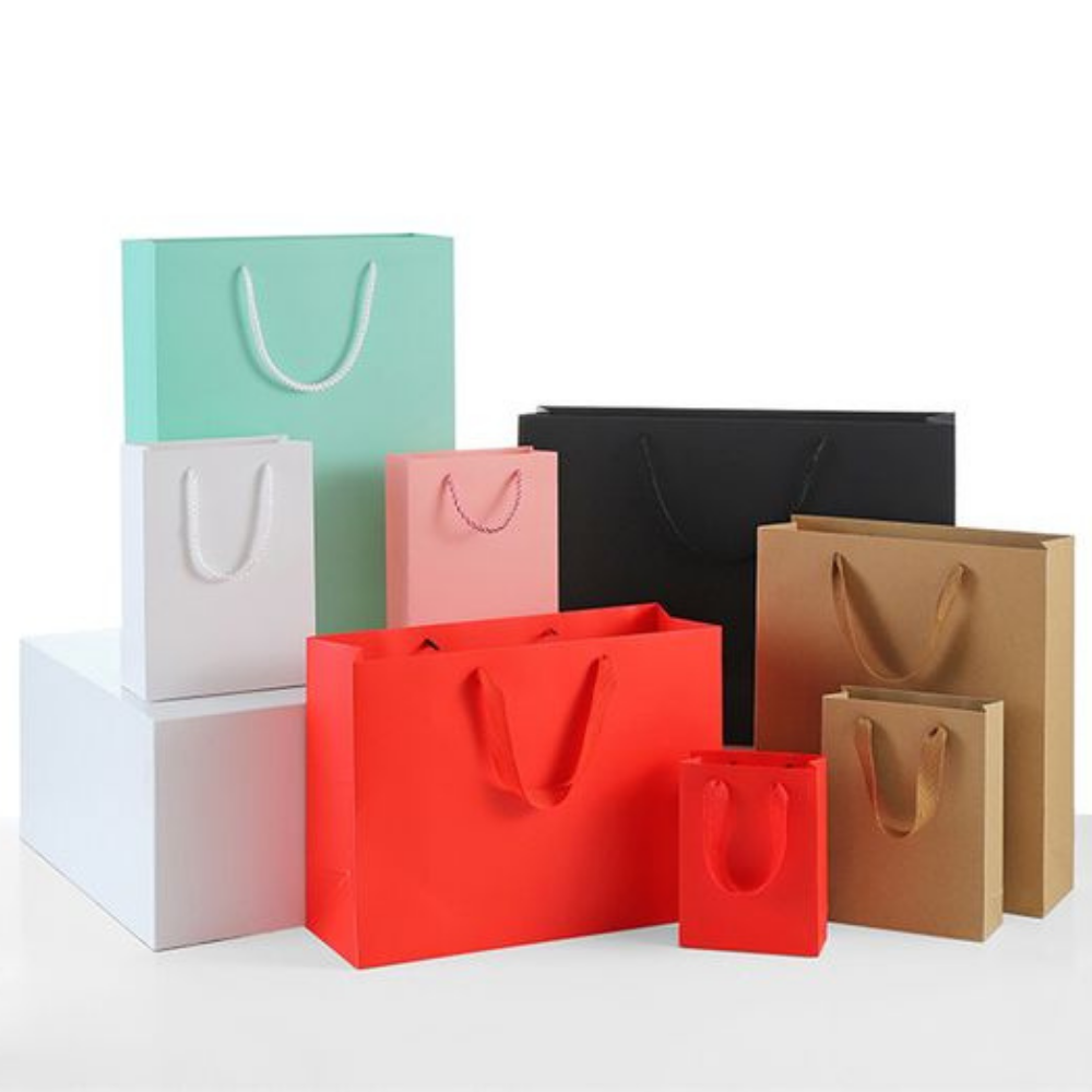 Printing Custom Logo Paper Bag For Business Promotional Paper Bags From Viet Nam