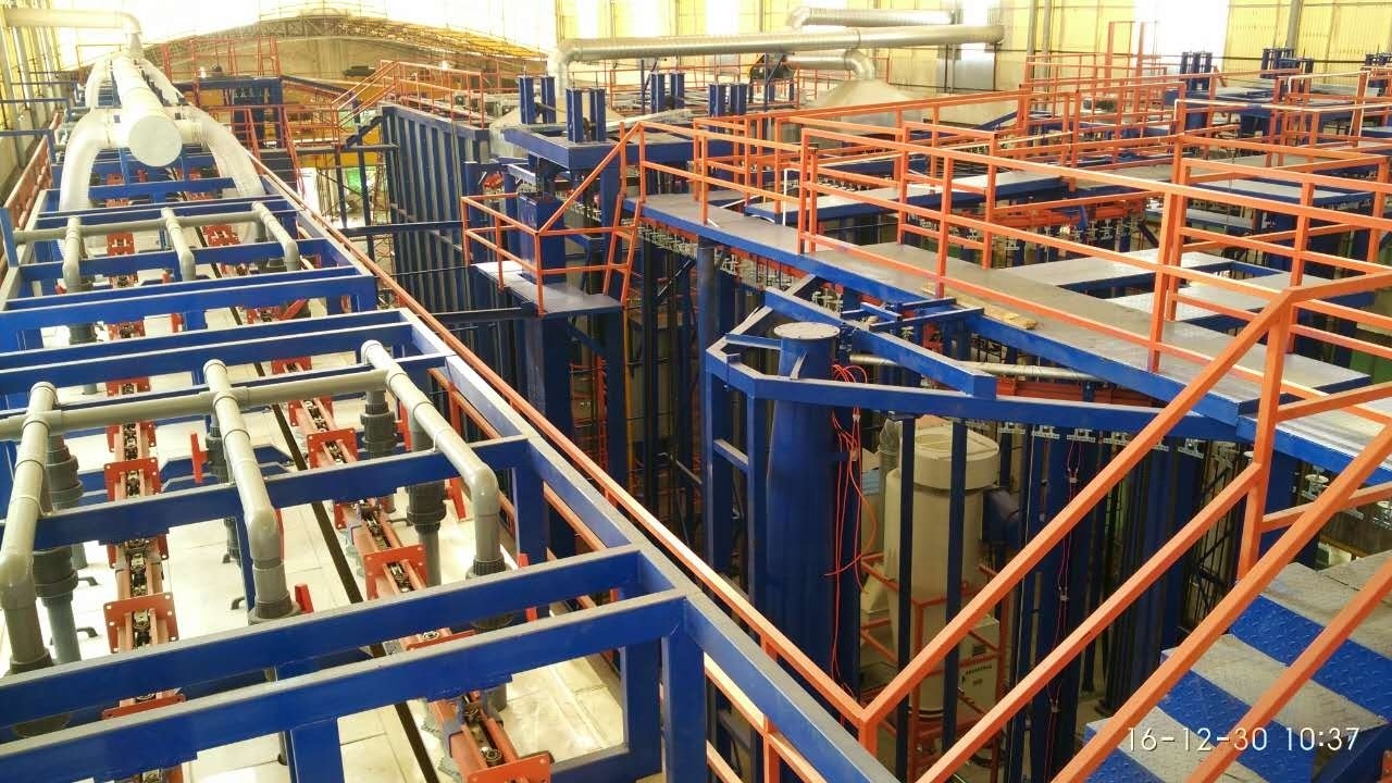 Automatic Powder Coating Production Line