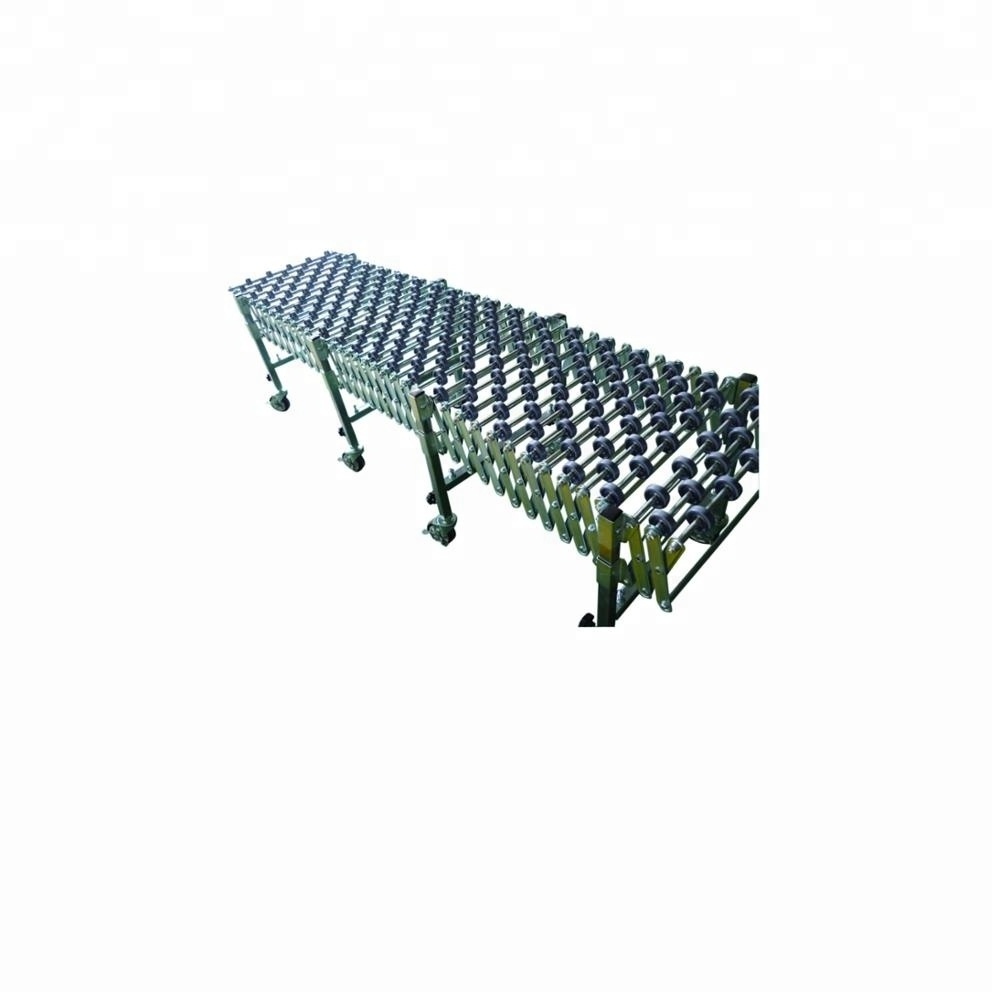 Hot Sale Gravity Flexible Skate Wheel Conveyor Stainless Steel  Frame Flexible Roller Conveyor