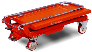 Giant Move 500KG Capacity Mobile Manual Hydraulic Scissor Lift Table