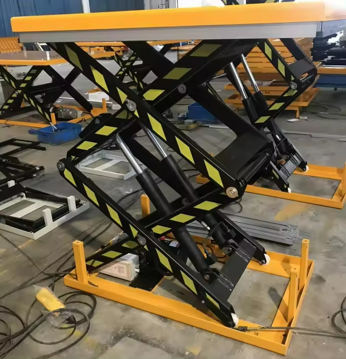 High Quality Floor Stationary Hydraulic Lift Platform Scissor Lifting Tables Electric Work Platform