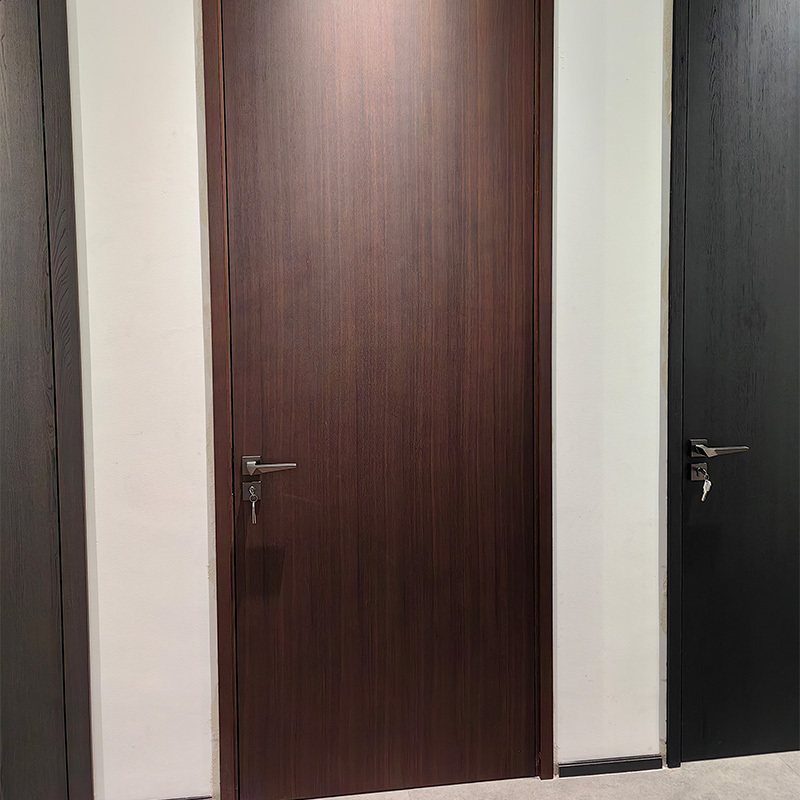 High Quality Wood Painting Veneer Fire-Proof Door Customization Melamine Door Fire Rated Wooden Door