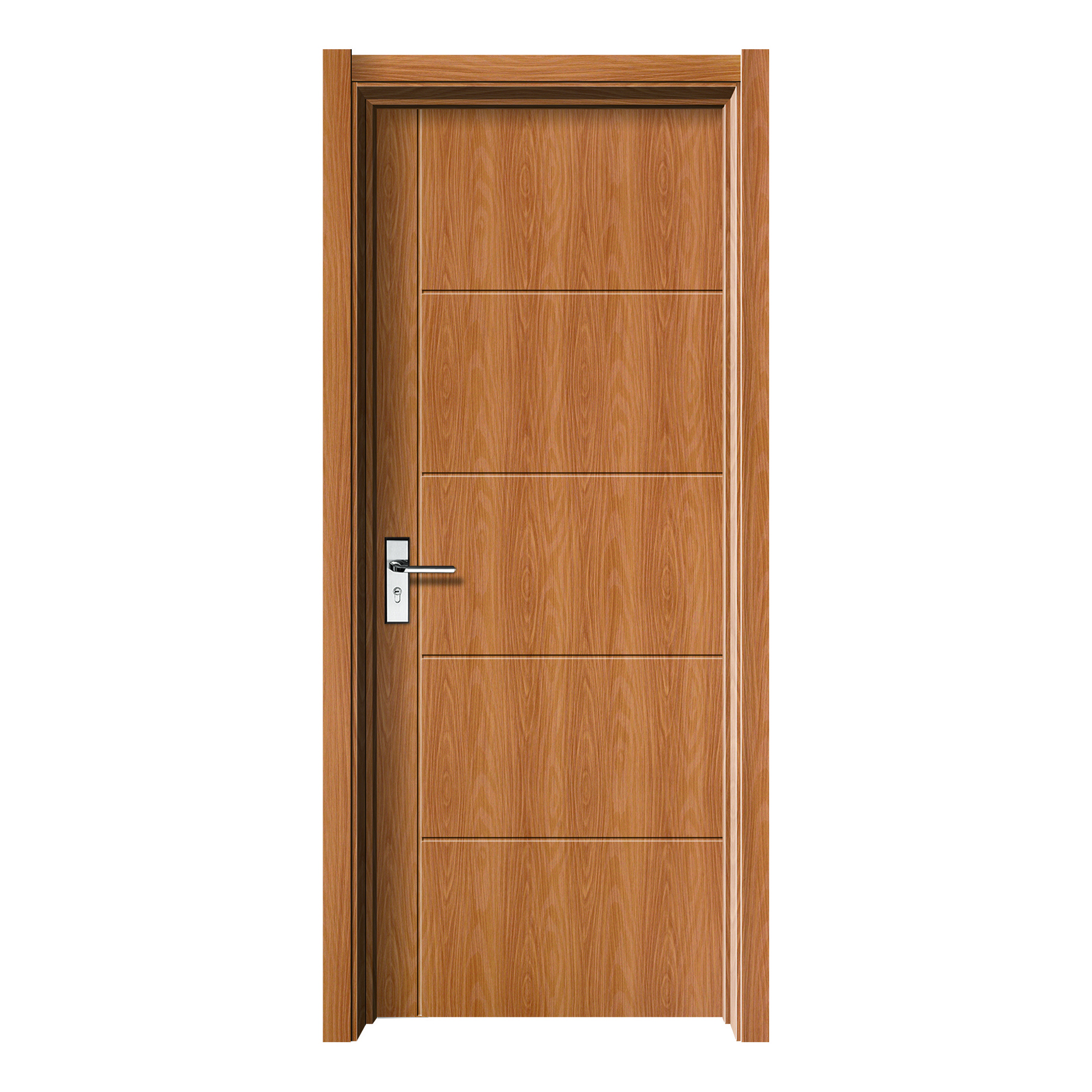 High Quality Imported Wood interior office door Interior Room Plastic Safety Wpc Timber Veneer Wooden Interior door