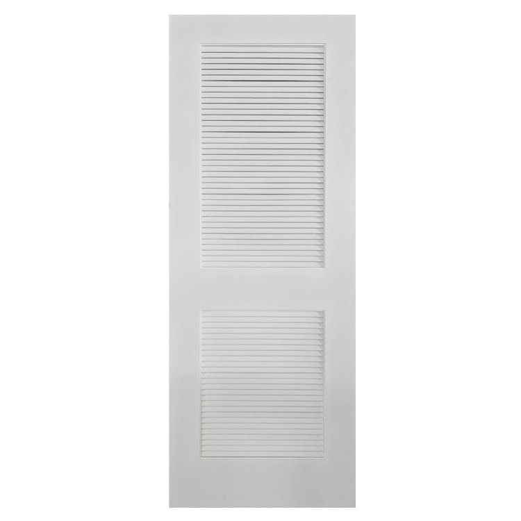 white door simple design louver door shaker style bathroom door modern wholesale supplier