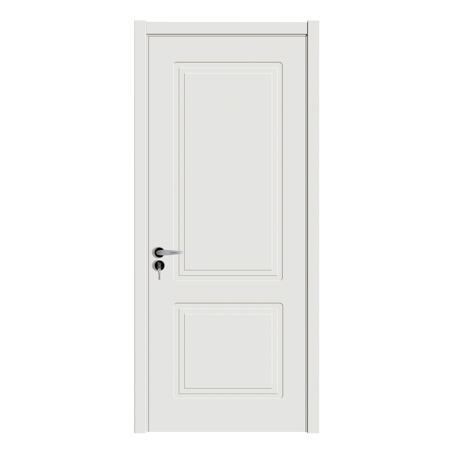 High Quality Imported Wood interior office door Interior Room Plastic Safety Wpc Timber Veneer Wooden Interior door