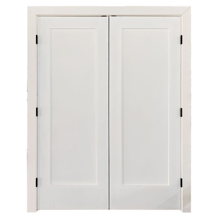 white door simple design louver door shaker style bathroom door modern wholesale supplier