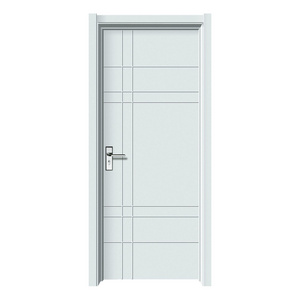 Hot Selling House Use Modern Slab Bedroom Doors Internal Door Wooden Waterproof Interior Painting Door For Houses