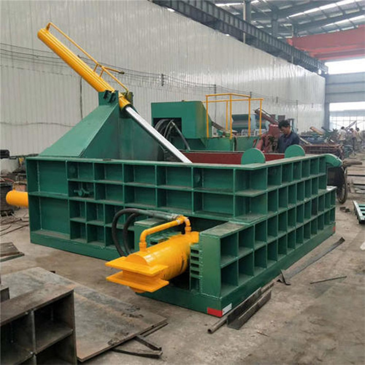 Aluminium Metal scrap baling press machine