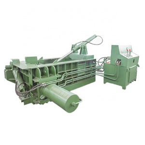 Aluminium Metal scrap baling press machine